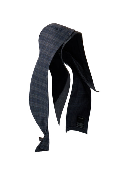 EQUALNEAR - Napkin Scarf - Gray Blue