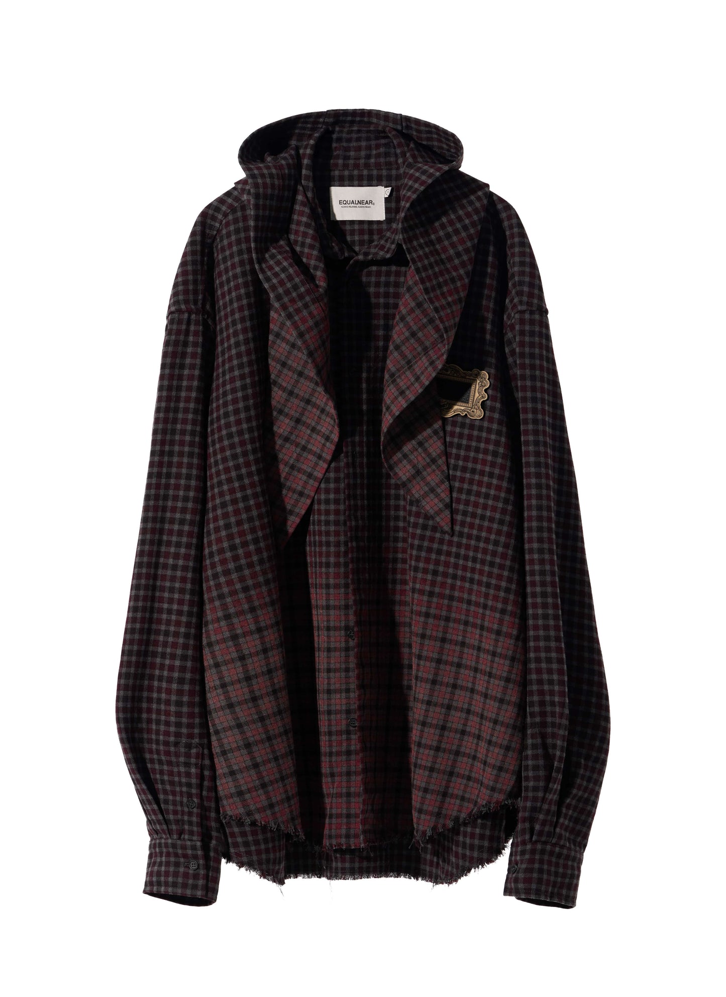 EQUALNEAR - Prisoner LS Shirt - Red