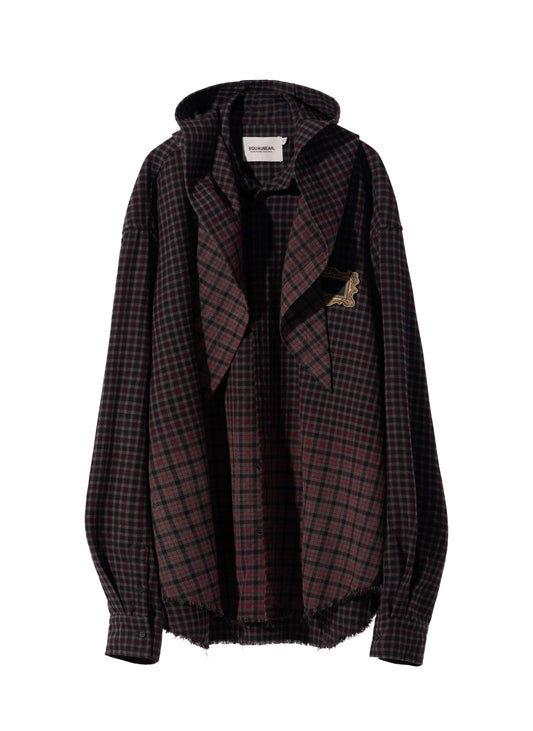 EQUALNEAR - Prisoner LS Shirt - Red