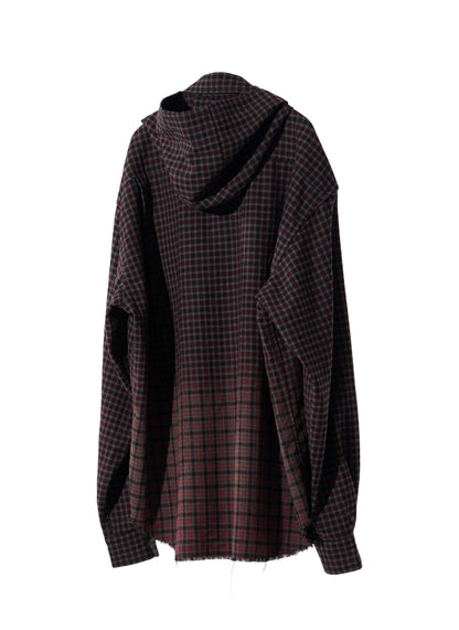 EQUALNEAR - Prisoner LS Shirt - Red