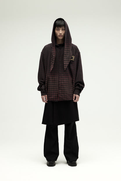 EQUALNEAR - Prisoner LS Shirt - Red