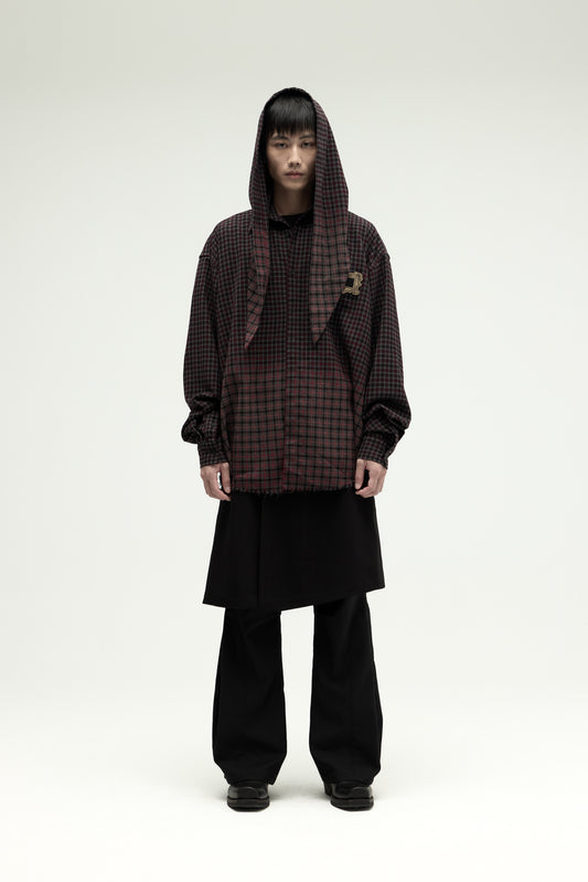 EQUALNEAR - Prisoner LS Shirt - Red