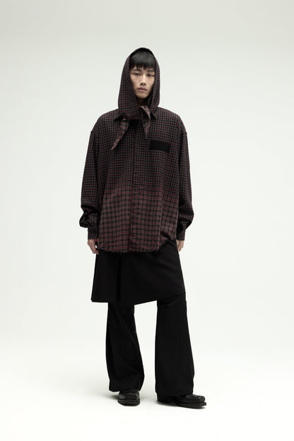 EQUALNEAR - Prisoner LS Shirt - Red