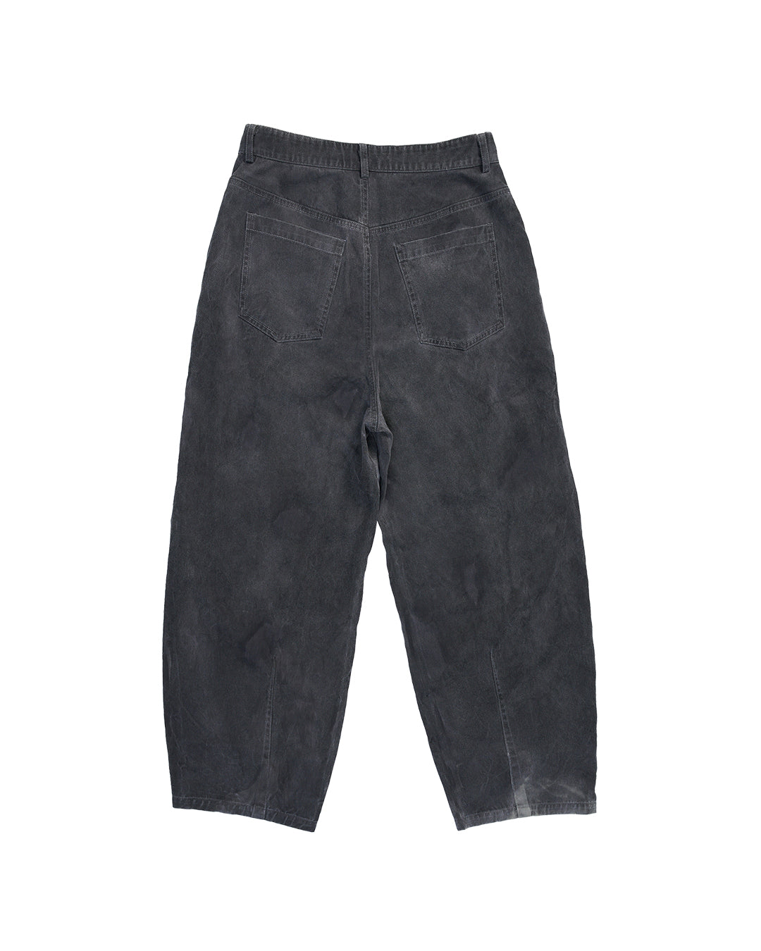 ENCLAVE - BARREL LEG “REBAR” PANTS -  Black