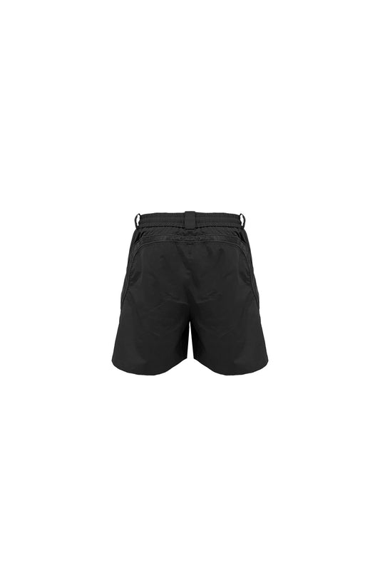 Embroidered Panel Sports Shorts D16