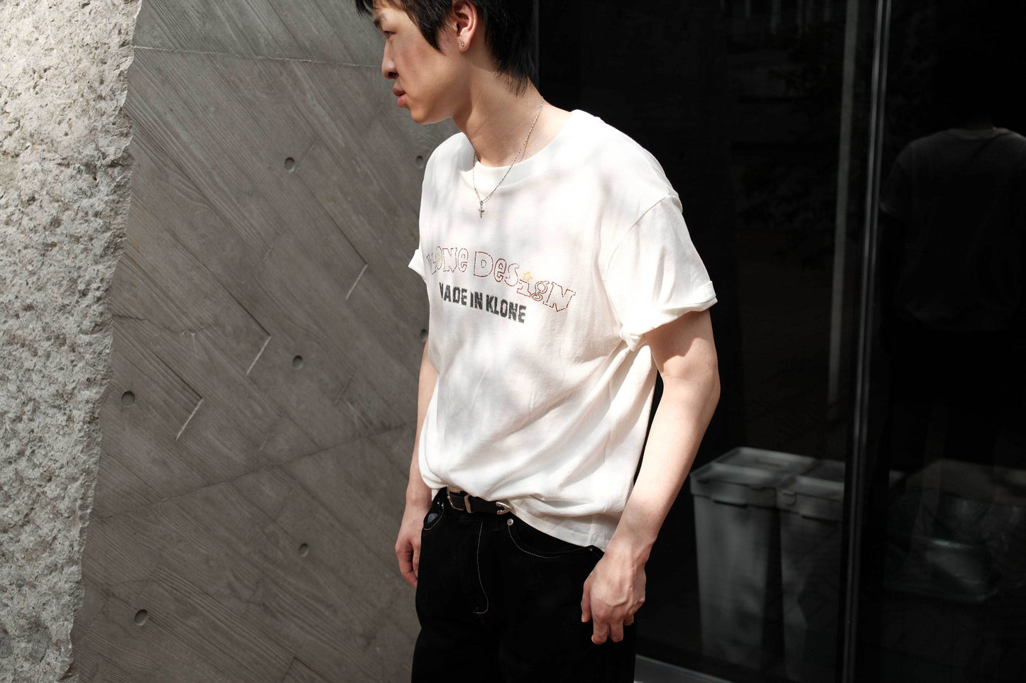KLONE DESIGN - Star Logo Tee - White