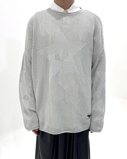 PCES - Star Sweater -  Off white