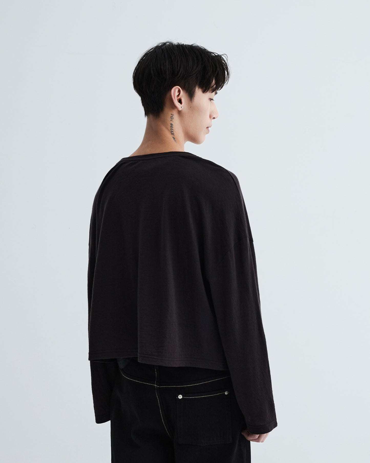 KLONE DESIGN - Swaggy Knit Shirt – Black