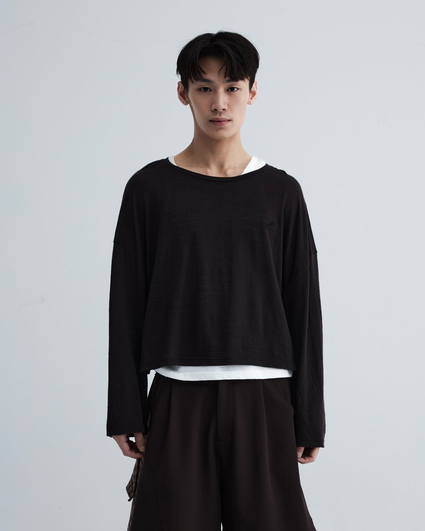 KLONE DESIGN - Swaggy Knit Shirt – White