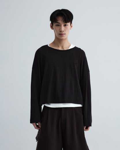 KLONE DESIGN - Swaggy Knit Shirt – White