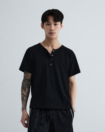 KLONE DESIGN - Henley Shirt – Black