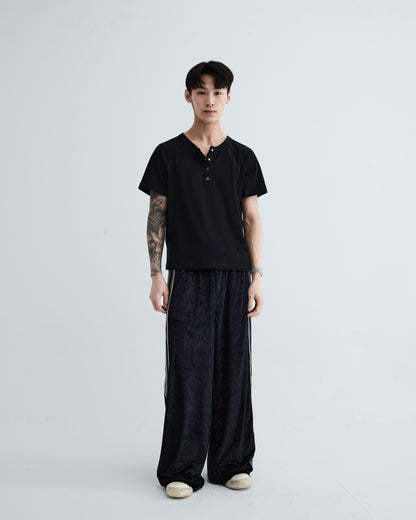 KLONE DESIGN - Henley Shirt – Black