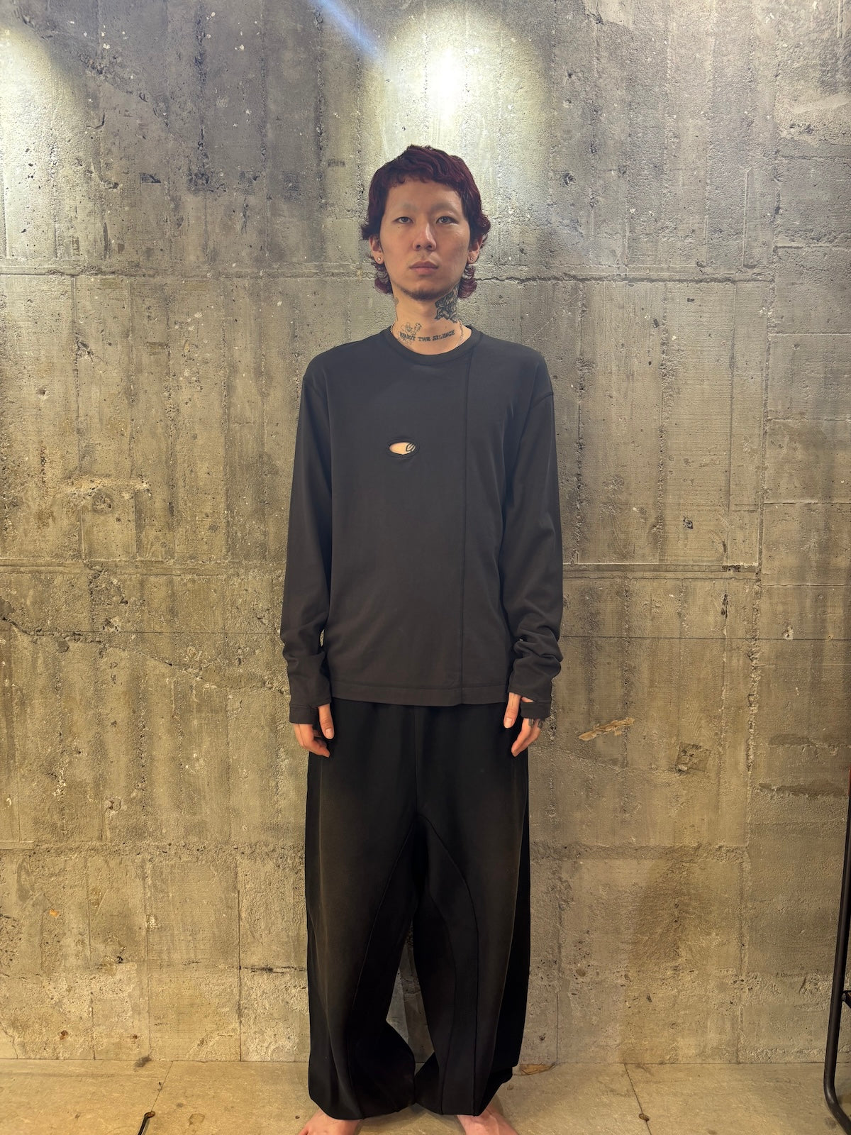 JIAN YE - GUAI EYE LS T - CHARCOAL