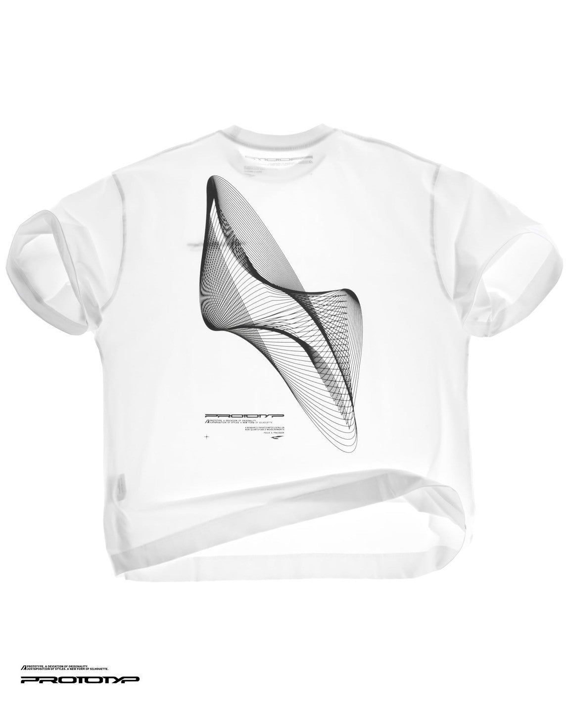 PROTOTYP - OCT1017 VELOCITY Hologram Shirt (White)