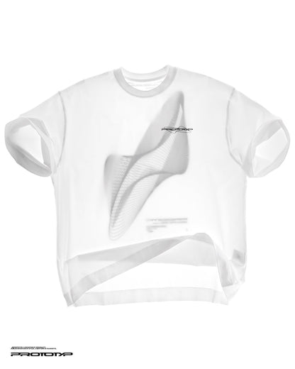 PROTOTYP - OCT1017 VELOCITY Hologram Shirt (White)
