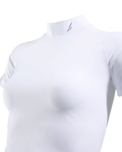 PROTOTYP - AUG0817 VELOCITY WMS Active Cropped Top (White)