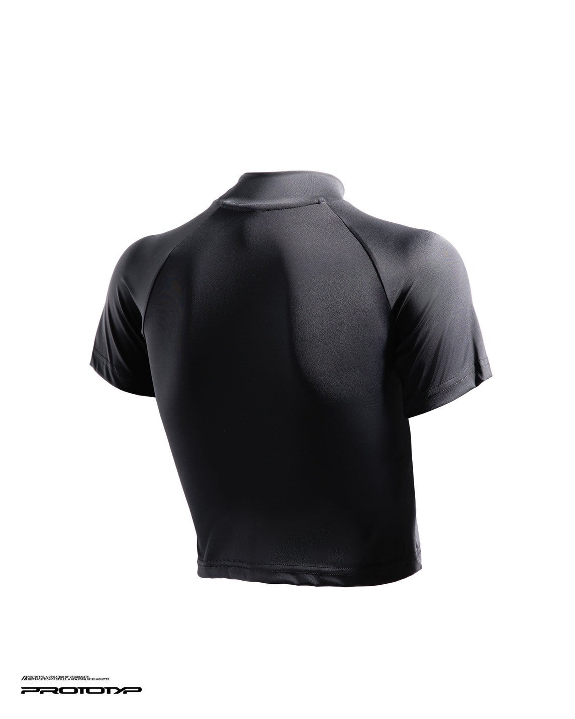 PROTOTYP - AUG0817 VELOCITY WMS Active Cropped Top (Black)