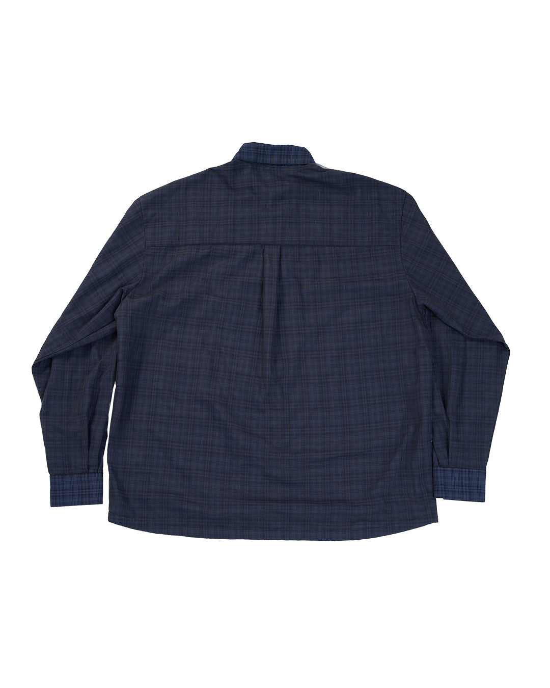 ENCLAVE - LOOSE FIT LONG-SLEEVES “COVERD” SHIRT - Blue