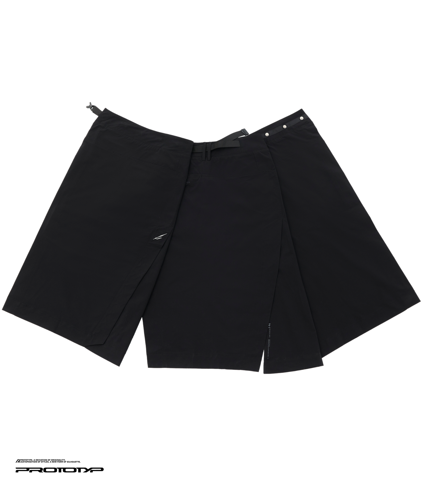 PROTOTYP - NOV1112 IDENTITY Technican Wrap Skirt