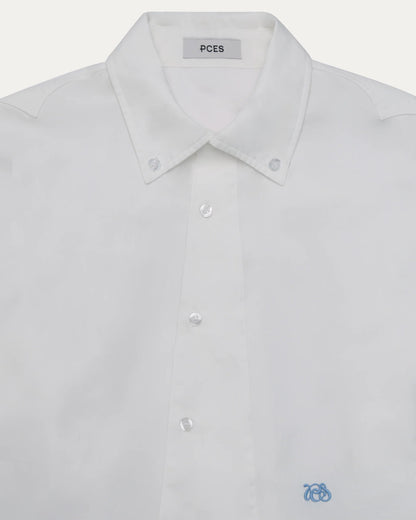 PCES - Necktie Shirt - White