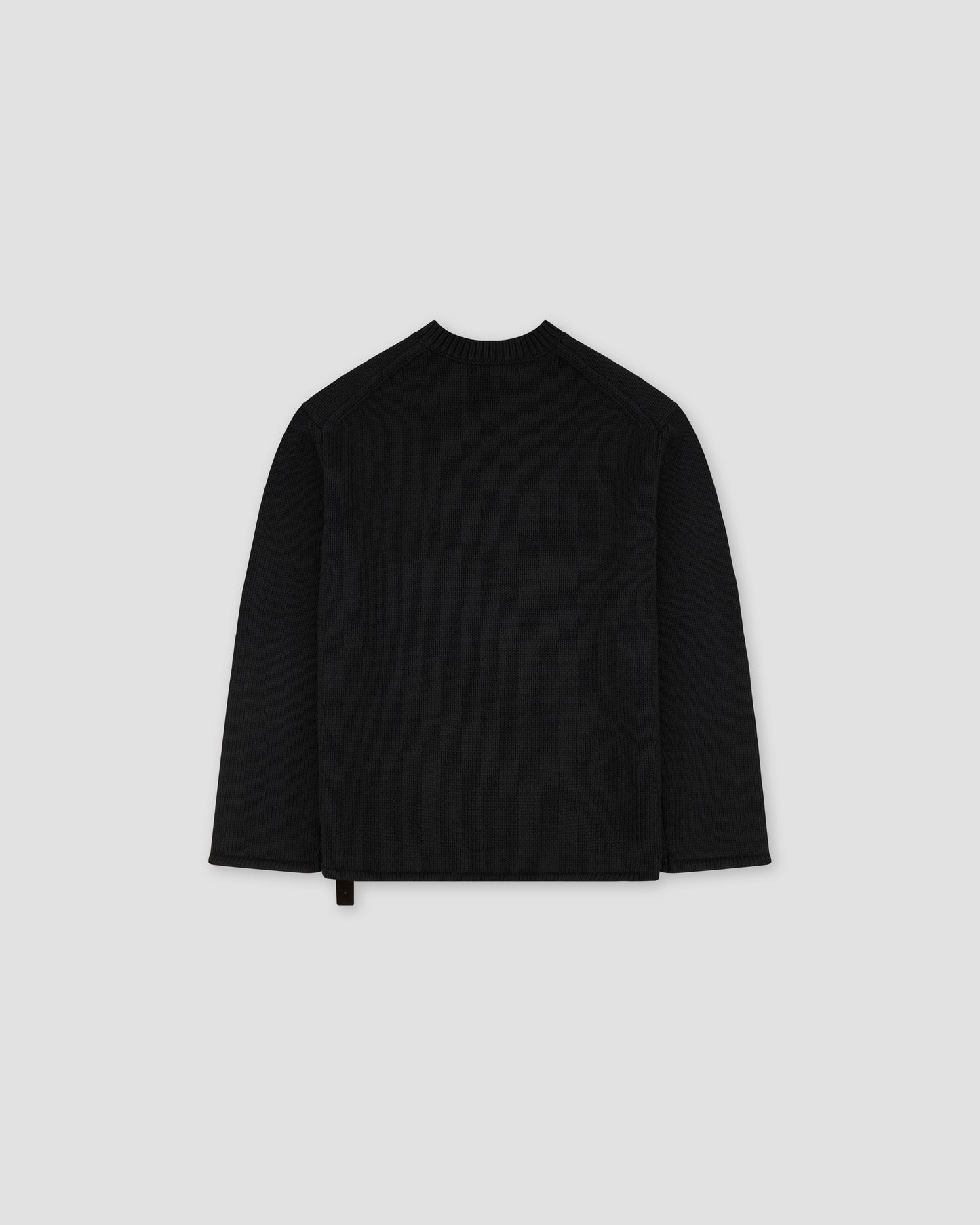 OAMC Peacemaker - Shoulder Zip Knit - Black