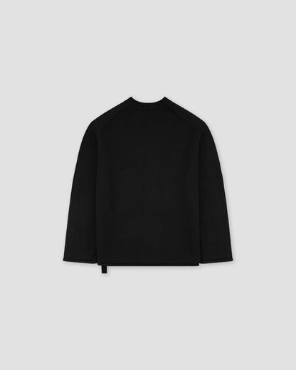 OAMC Peacemaker - Shoulder Zip Knit - Black