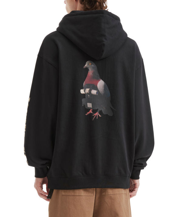OAMC Peacemaker - Loose Fit Hoodie Pigeon Print