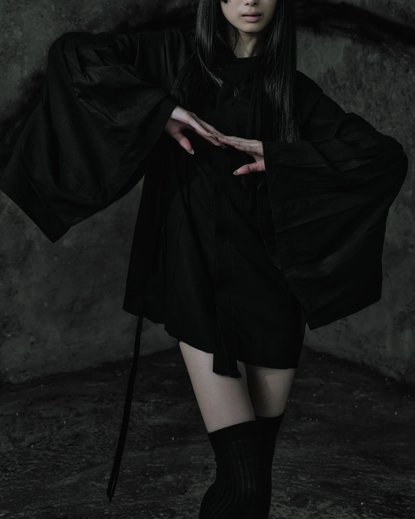 renkè - Ribbon Long Sleeves Shirt