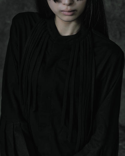 renkè - Ribbon Long Sleeves Shirt