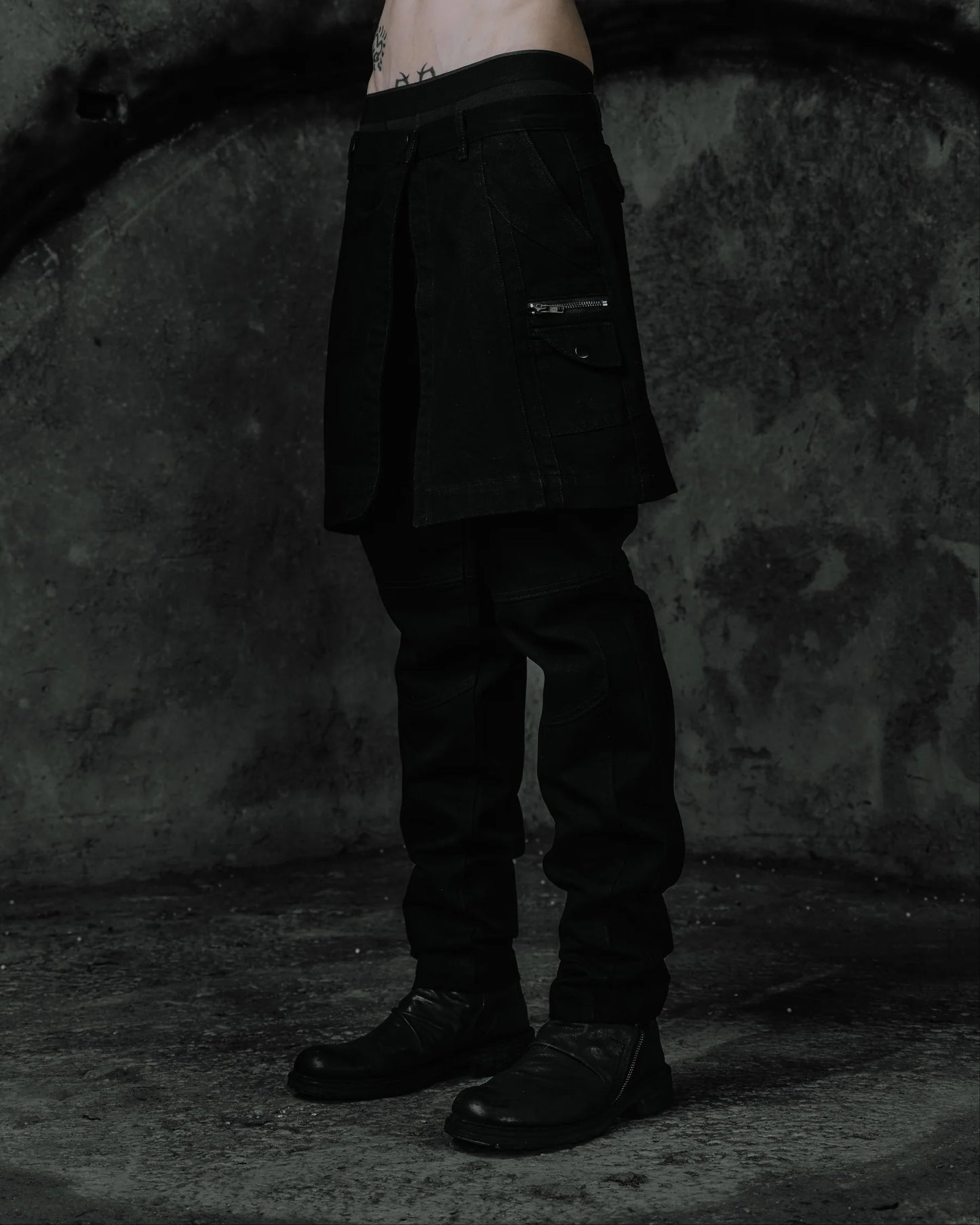 renkè - Skirt-Layer Trousers