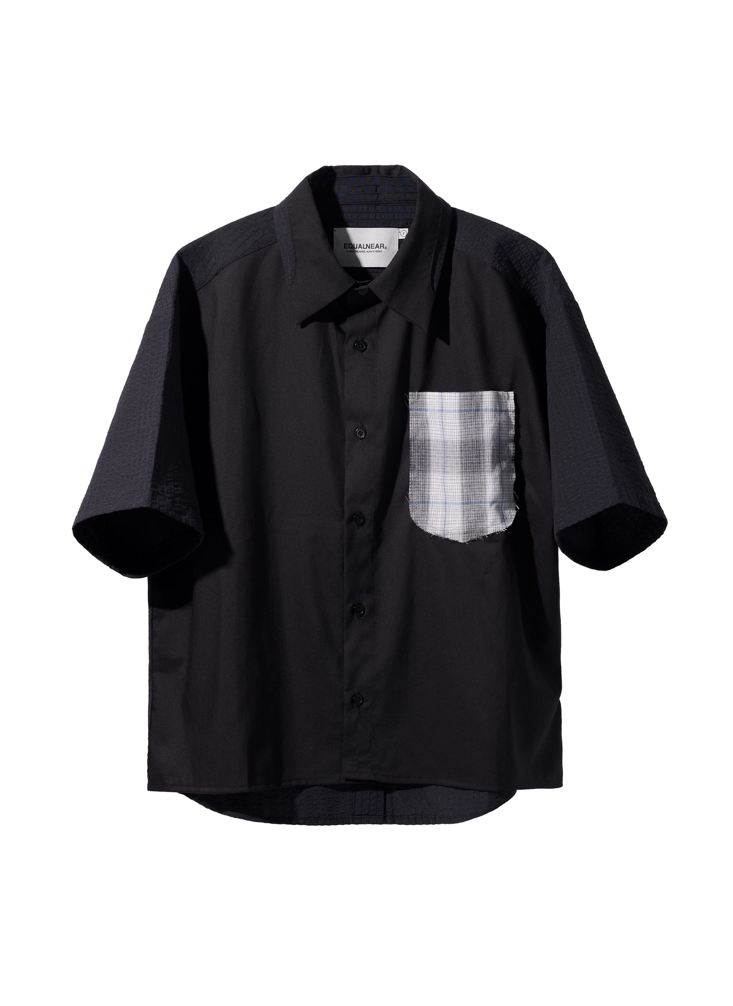 EQUALNEAR - The Shield SS Shirt - Black