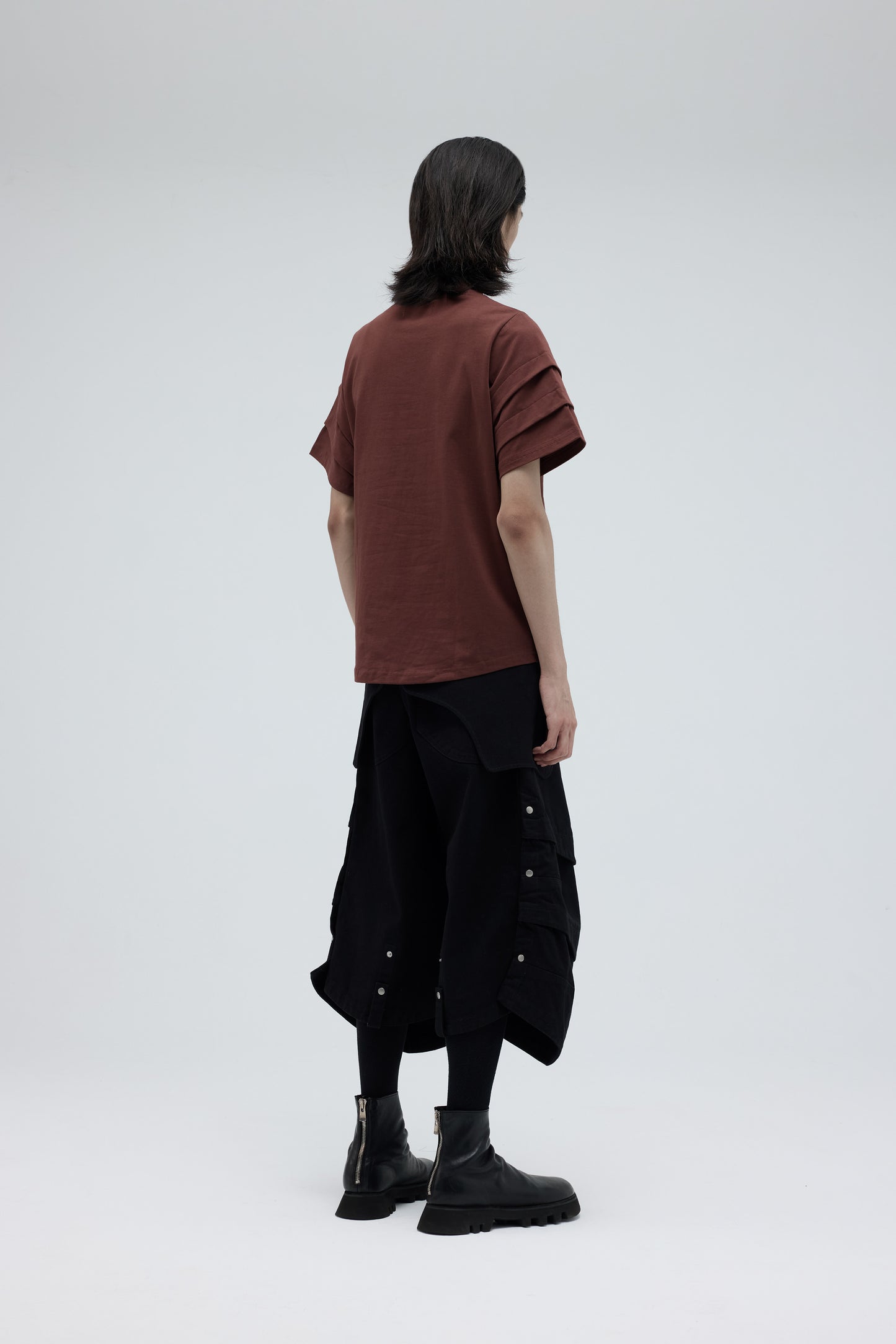 EQUALNEAR - Knight Tee - Burgundy