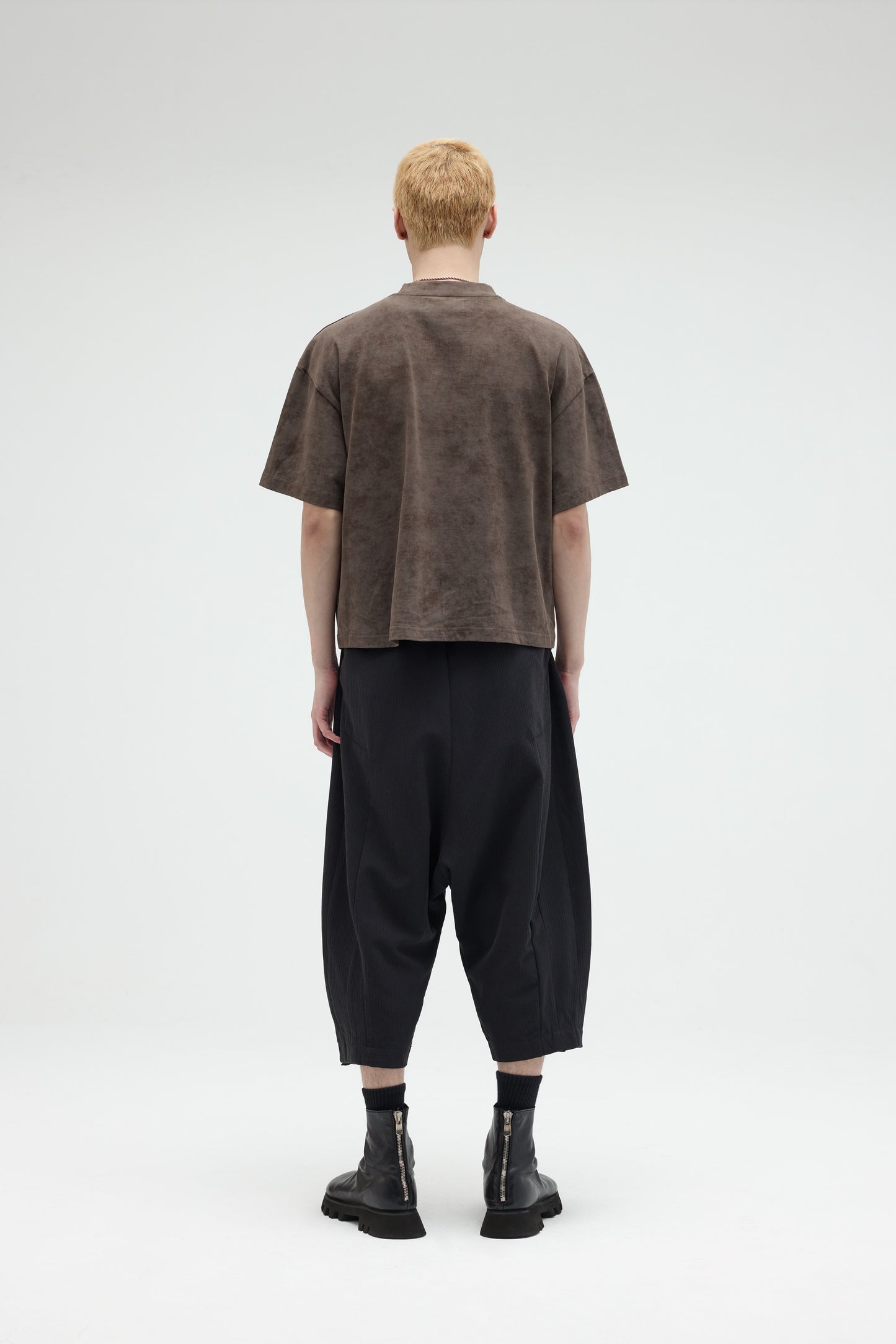 EQUALNEAR - Solo Tee (Boxy Fit) - Brown