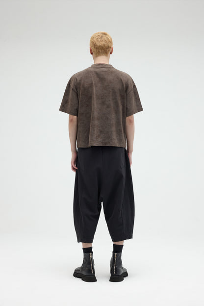 EQUALNEAR - Solo Tee (Boxy Fit) - Brown