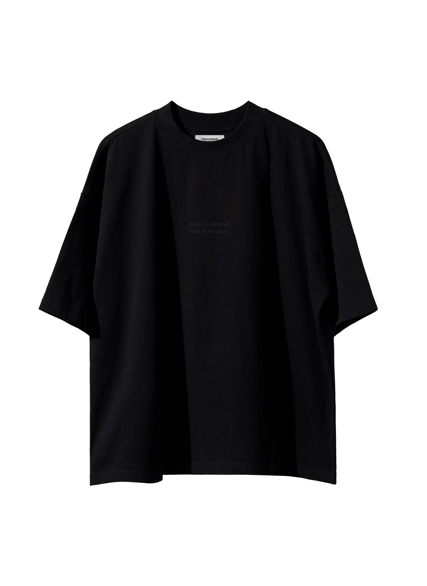 EQUALNEAR - Odyssey Tee (Boxy Fit) - Black