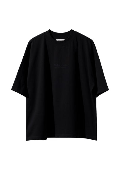 EQUALNEAR - Odyssey Tee (Boxy Fit) - Black