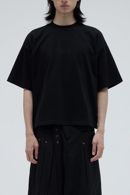 EQUALNEAR - Odyssey Tee (Boxy Fit) - Black