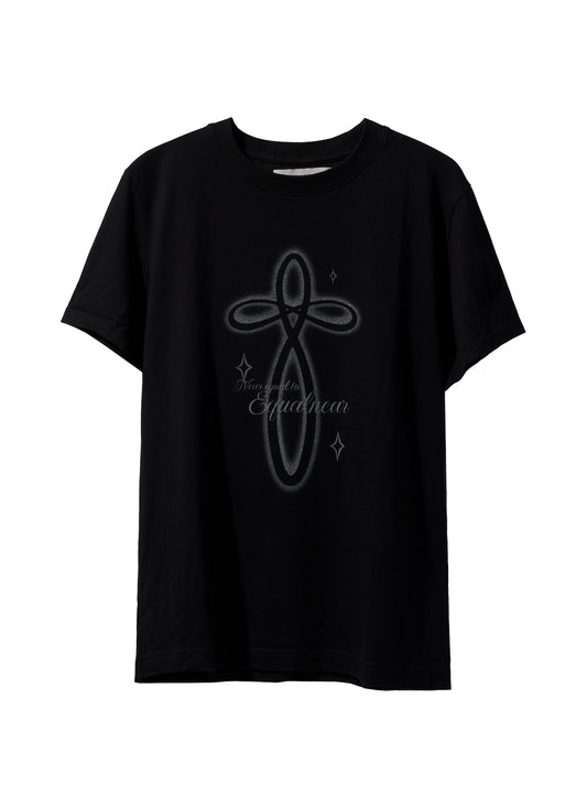 EQUALNEAR - Everglow Tee (Slim Fit) - Black