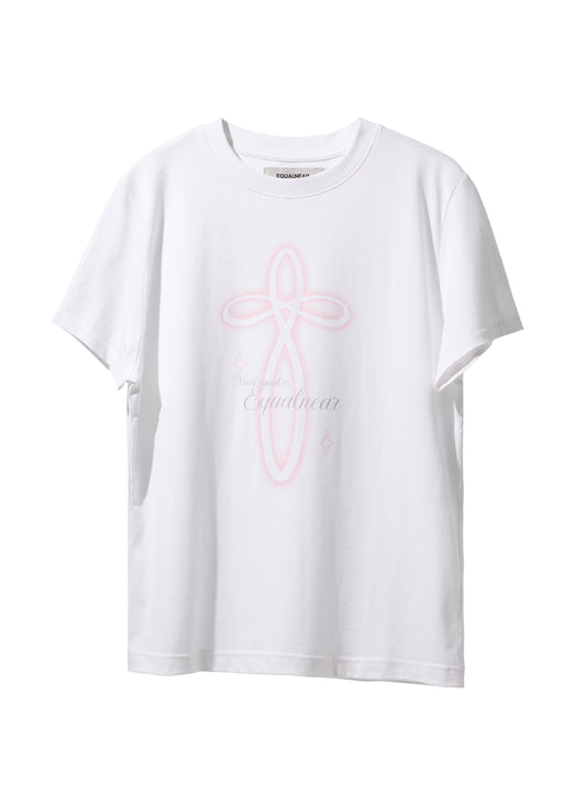 EQUALNEAR - Everglow Tee (Slim Fit) - White