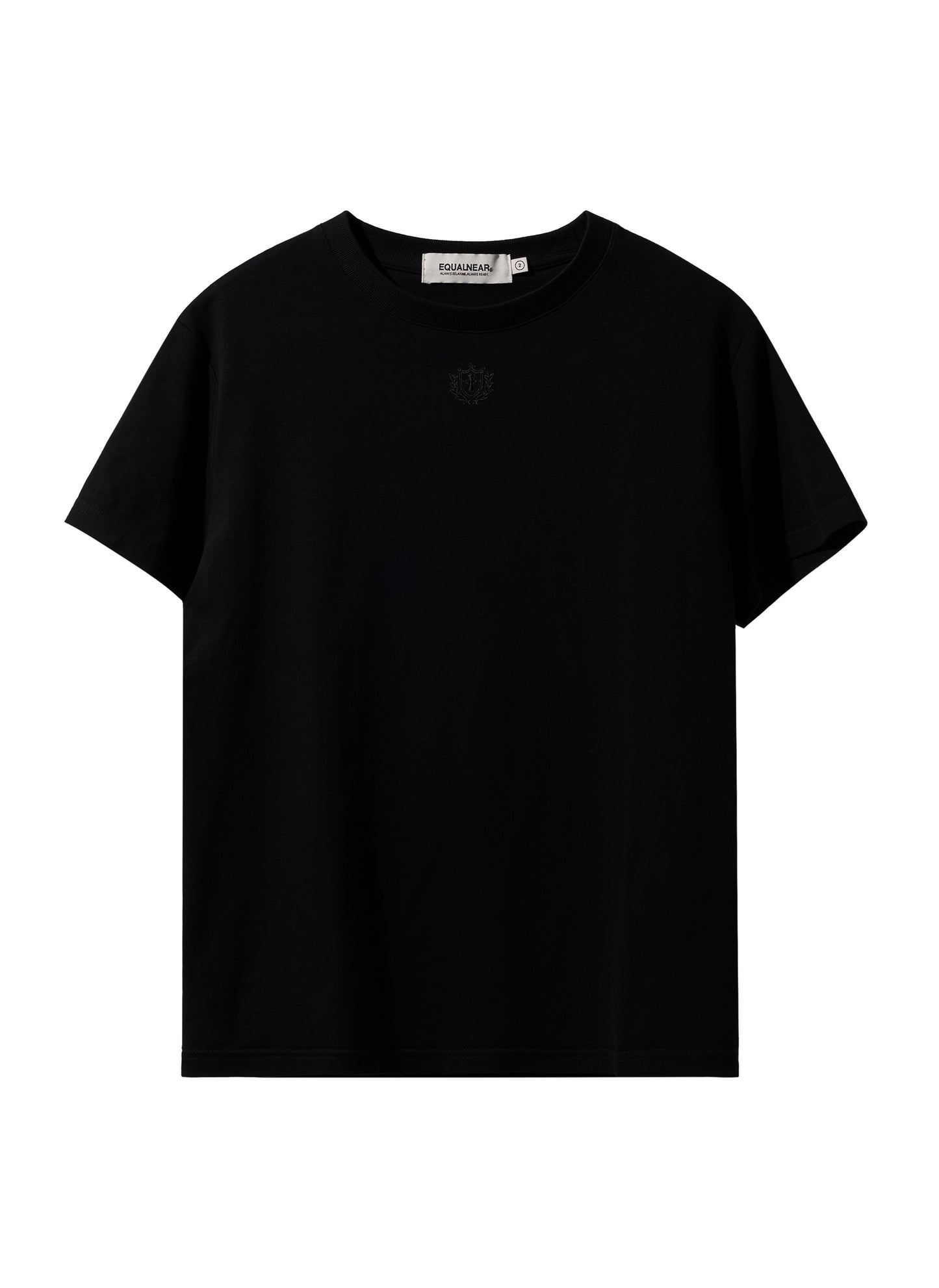 EQUALNEAR - Hero’s Base Tee (Slim Fit) - Black