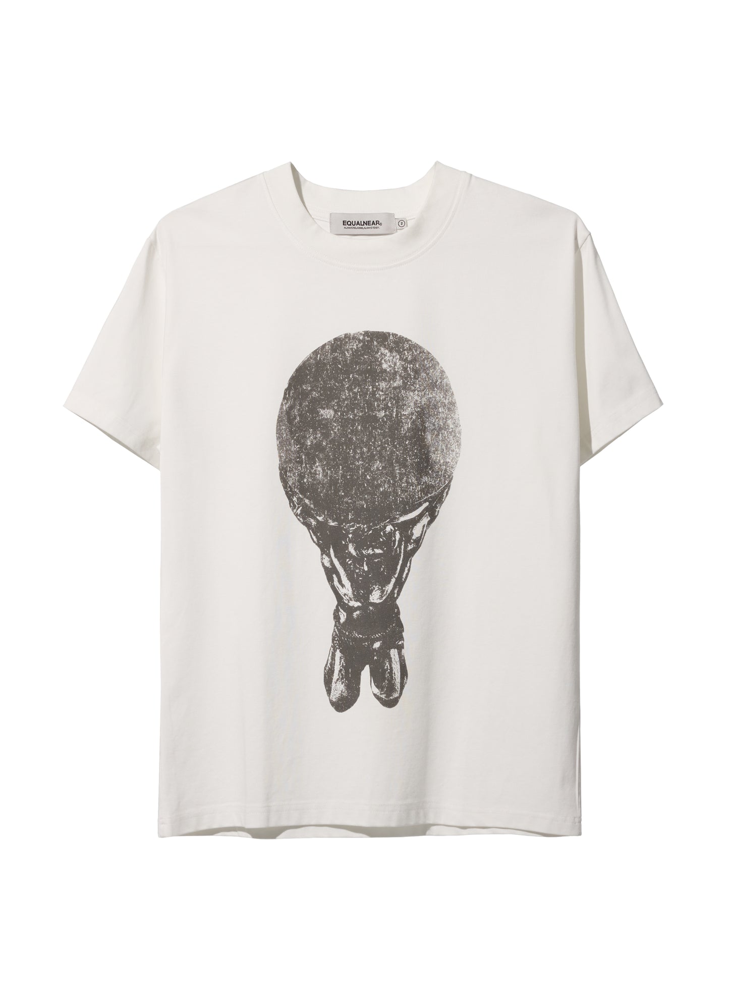 EQUALNEAR - Sisyphus Tee - White