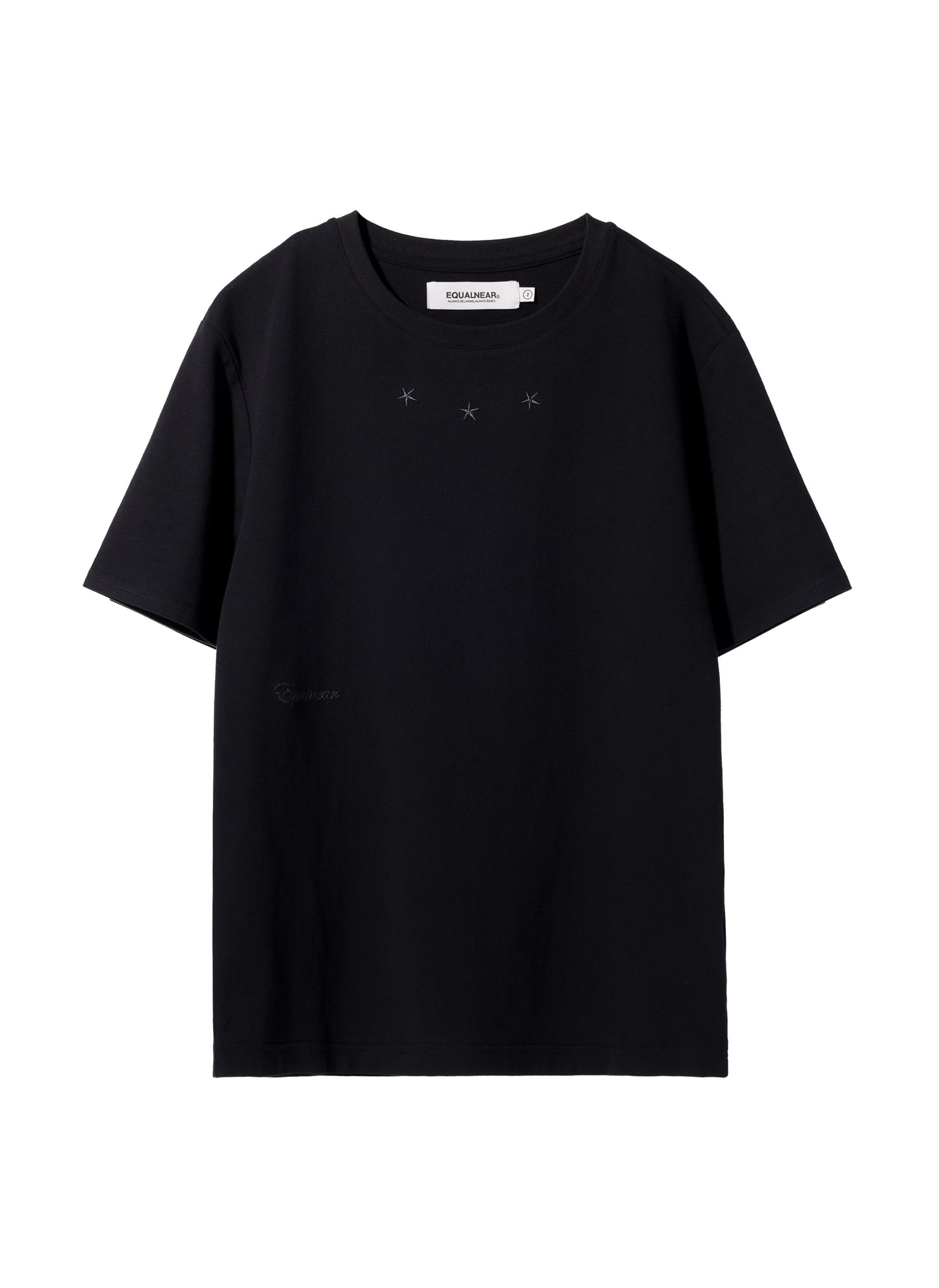 EQUALNEAR - Stars Tee - Black