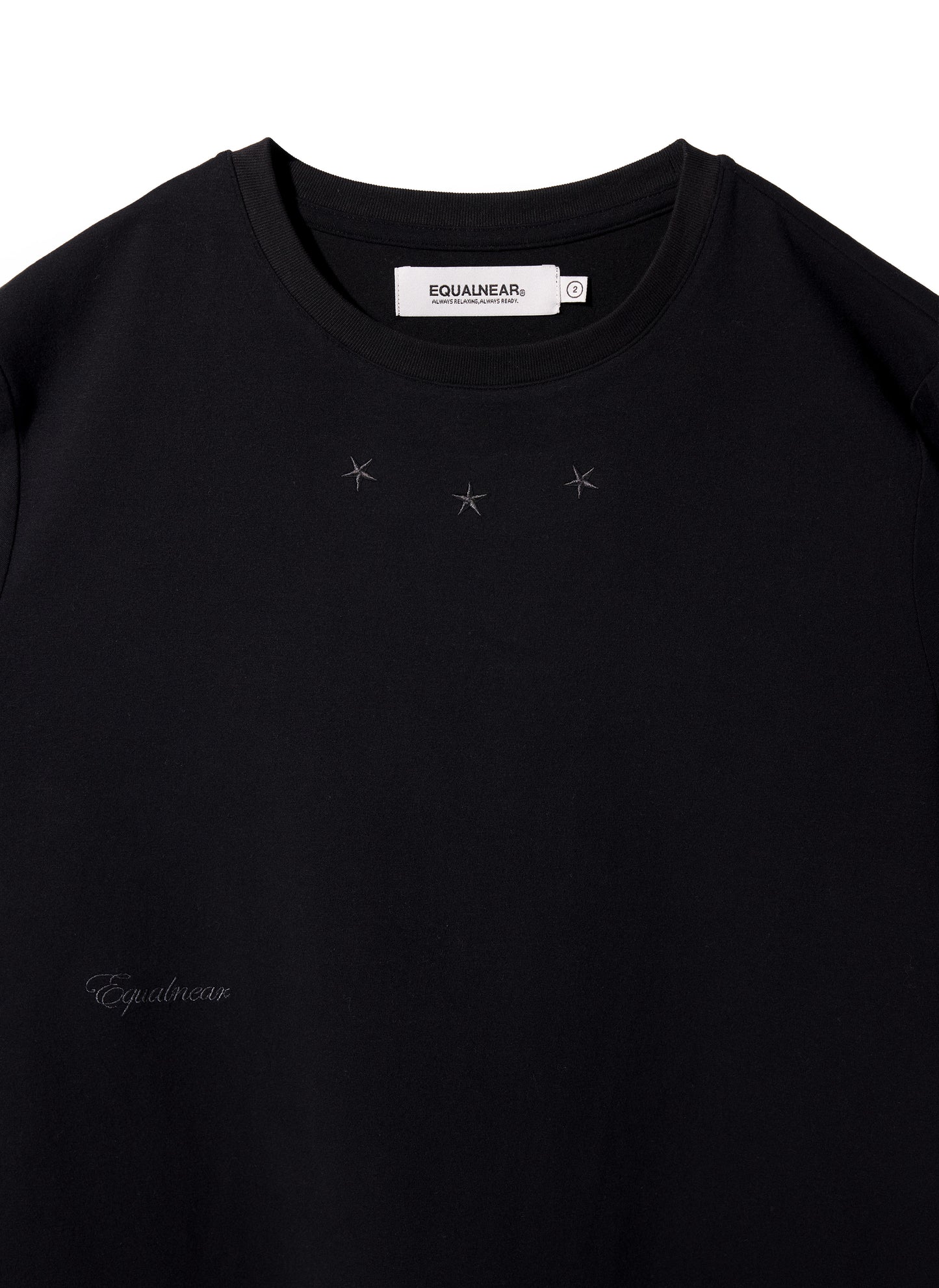 EQUALNEAR - Stars Tee - Black