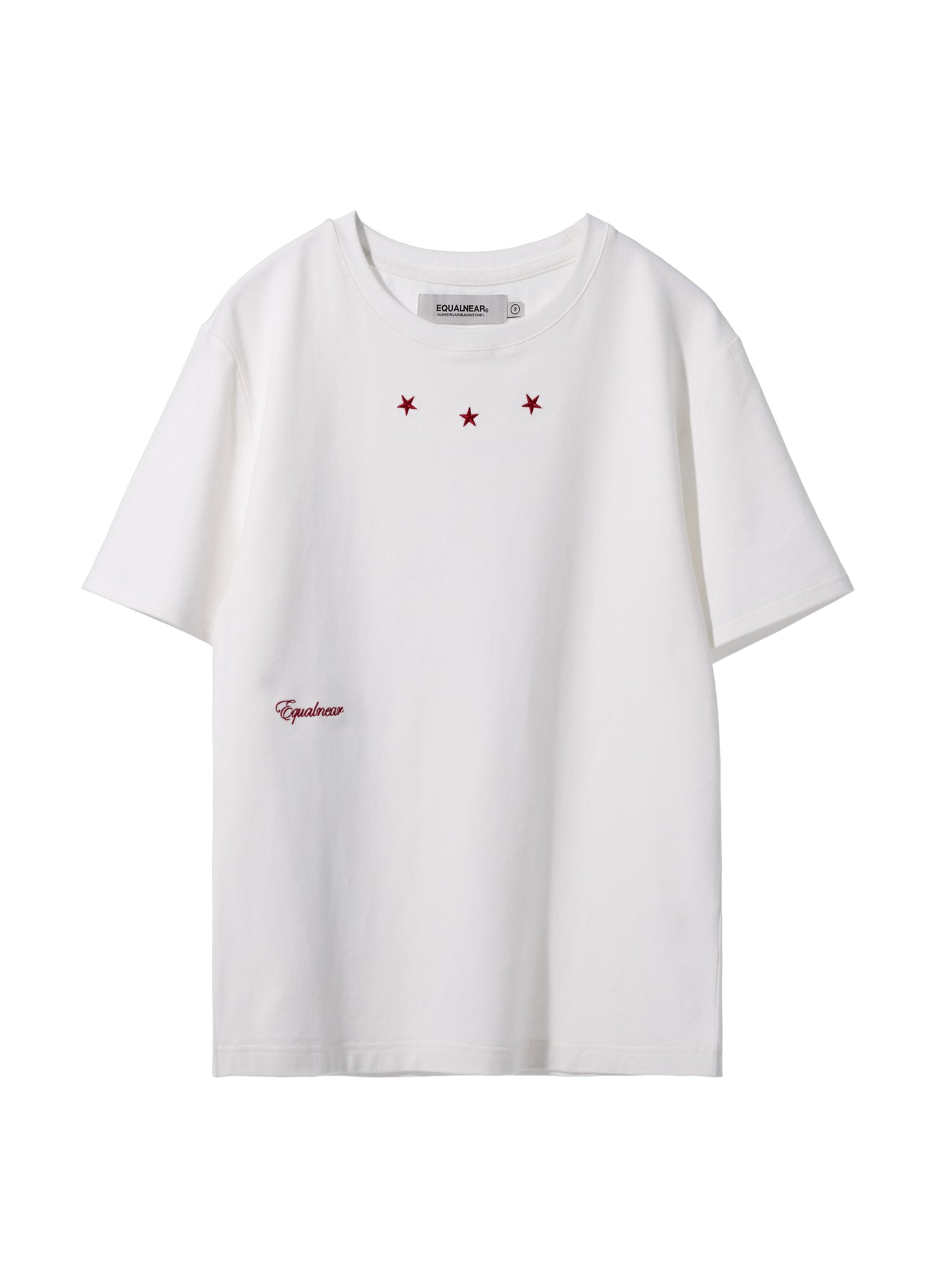 EQUALNEAR - Stars Tee - White