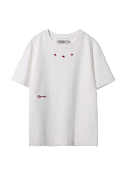 EQUALNEAR - Stars Tee - White