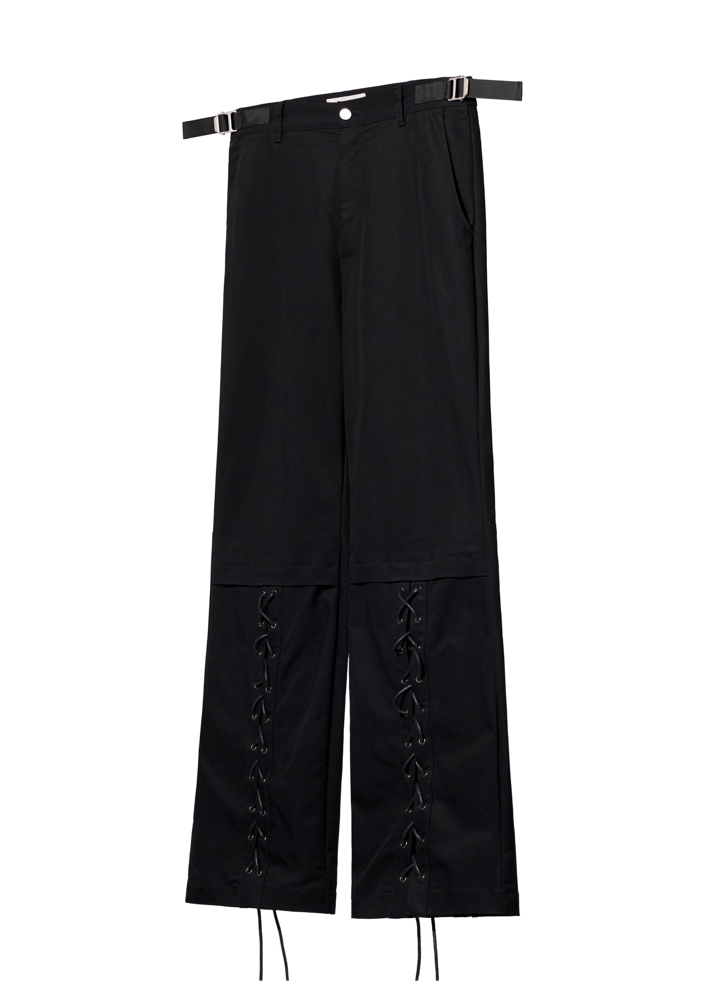 EQUALNEAR - Boxer Flared Pants - Black