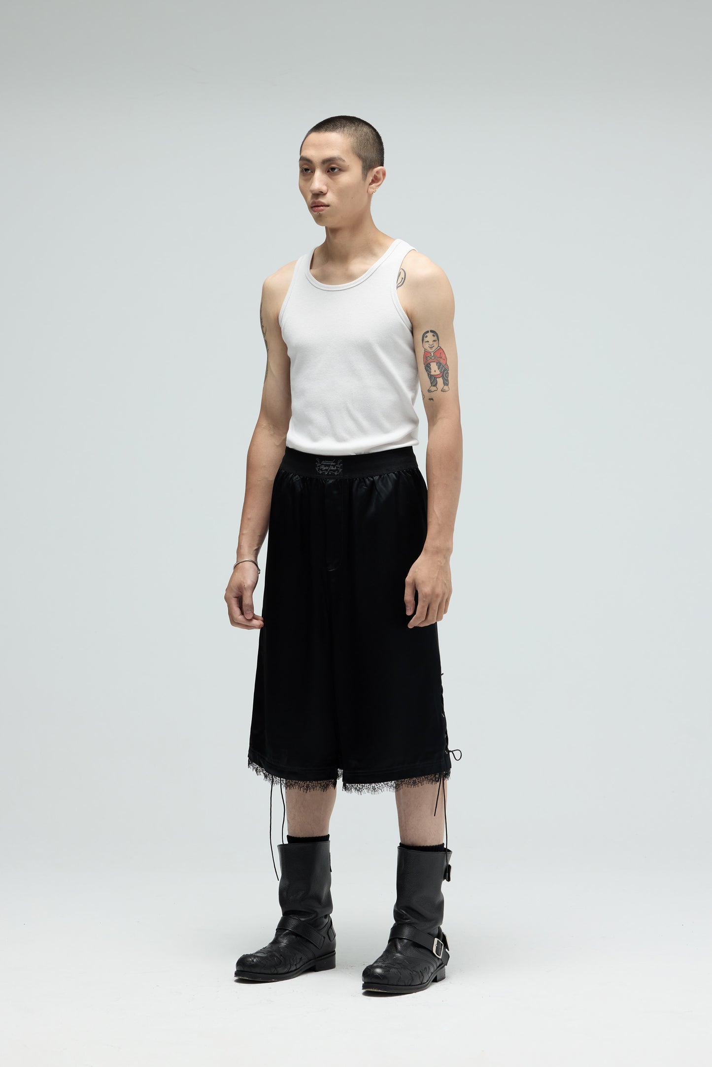EQUALNEAR - Fight Club Shorts - Black