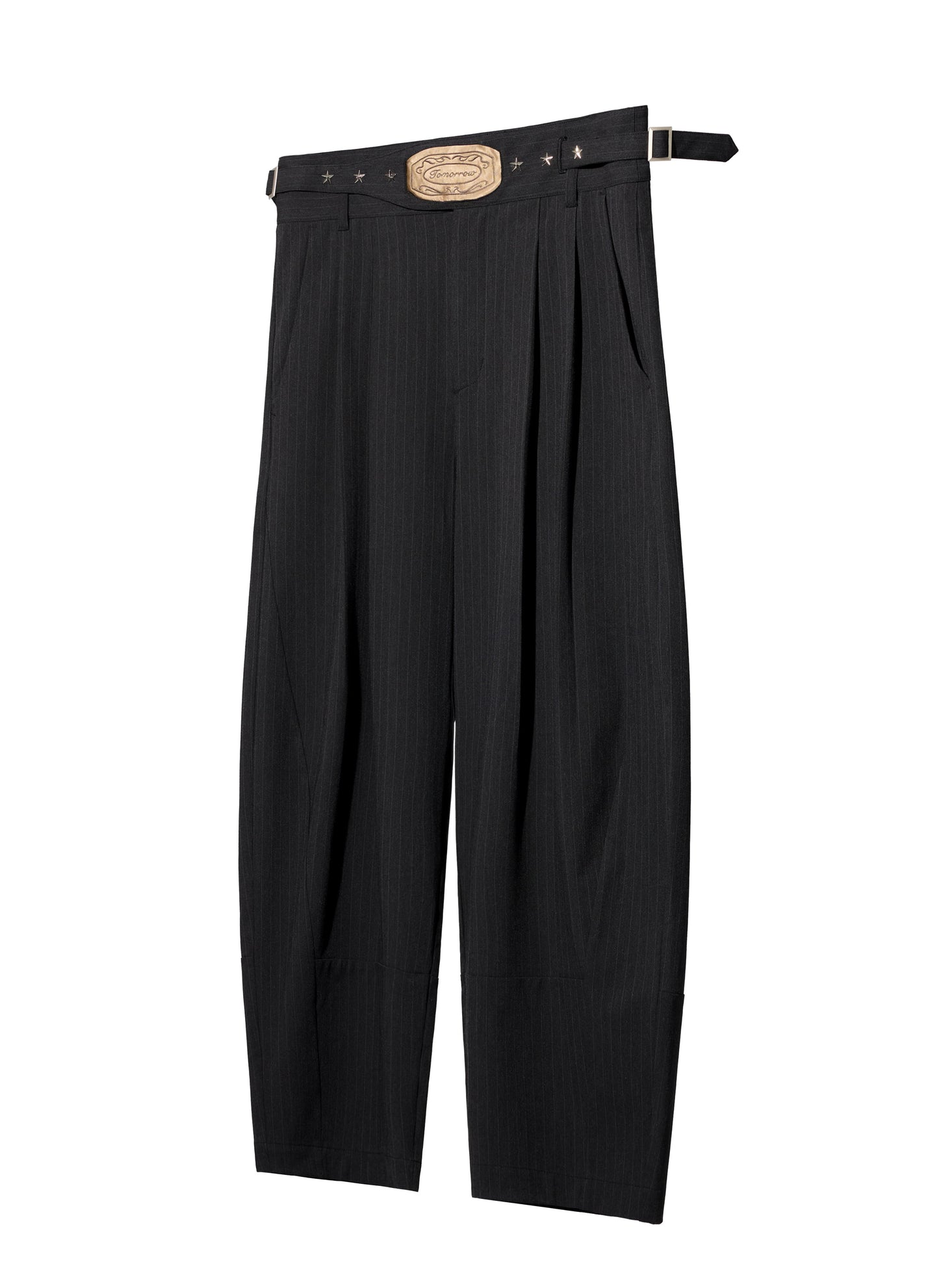 EQUALNEAR - Champion Wide Pants - Dark Gray