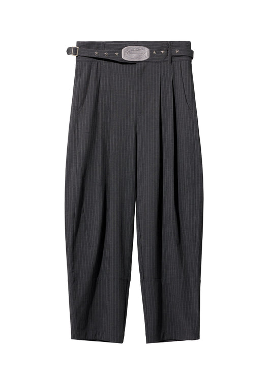 EQUALNEAR - Champion Wide Pants - Gray