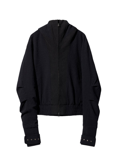 EQUALNEAR - Boxer Hoodie - Black